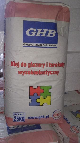 Wysokoelastyczny klej do płytek IZOLBET 25 kg